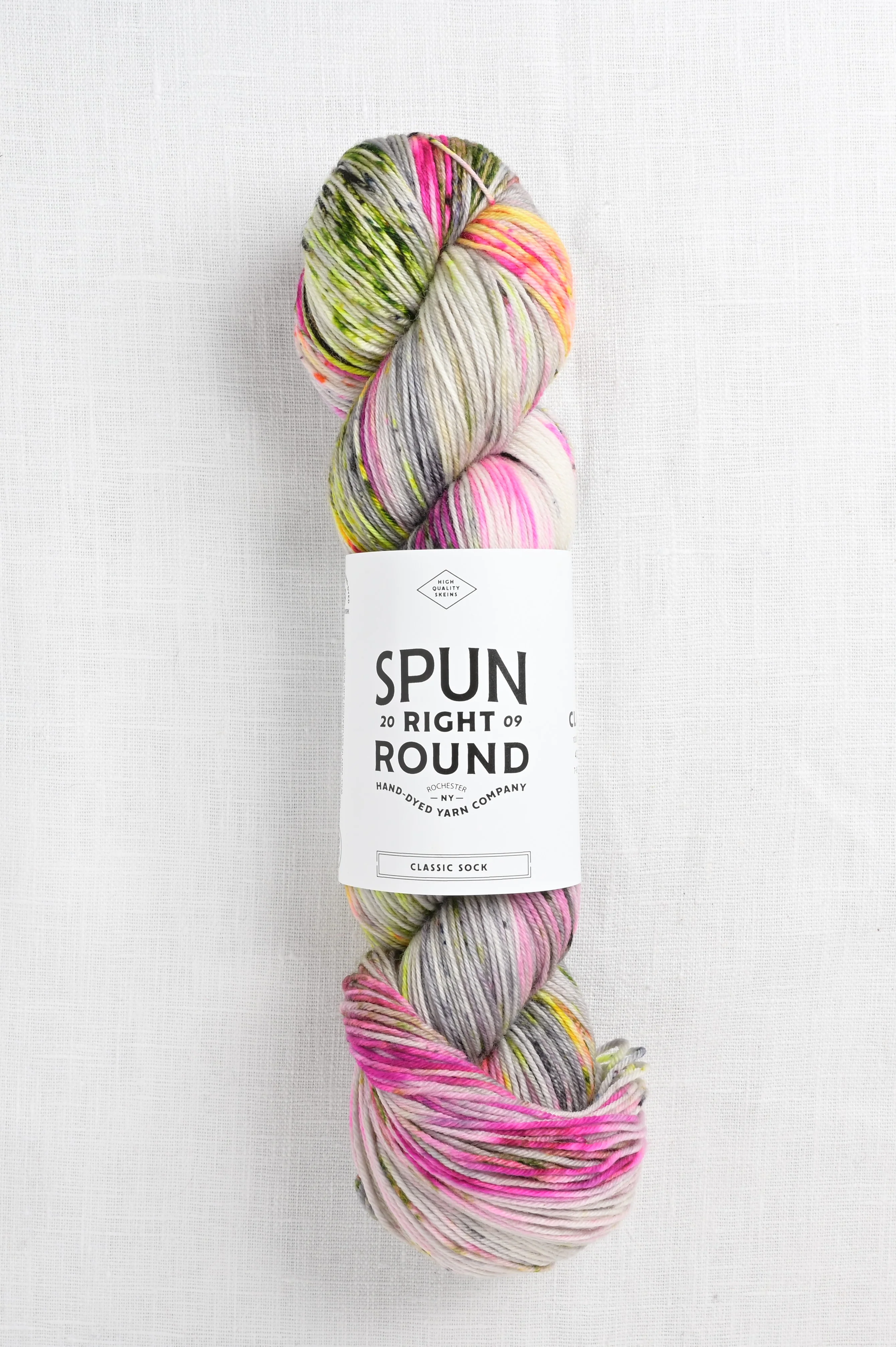 Spun Right Round Merino Aran Walk Like a Cat. Talk Like a Fish