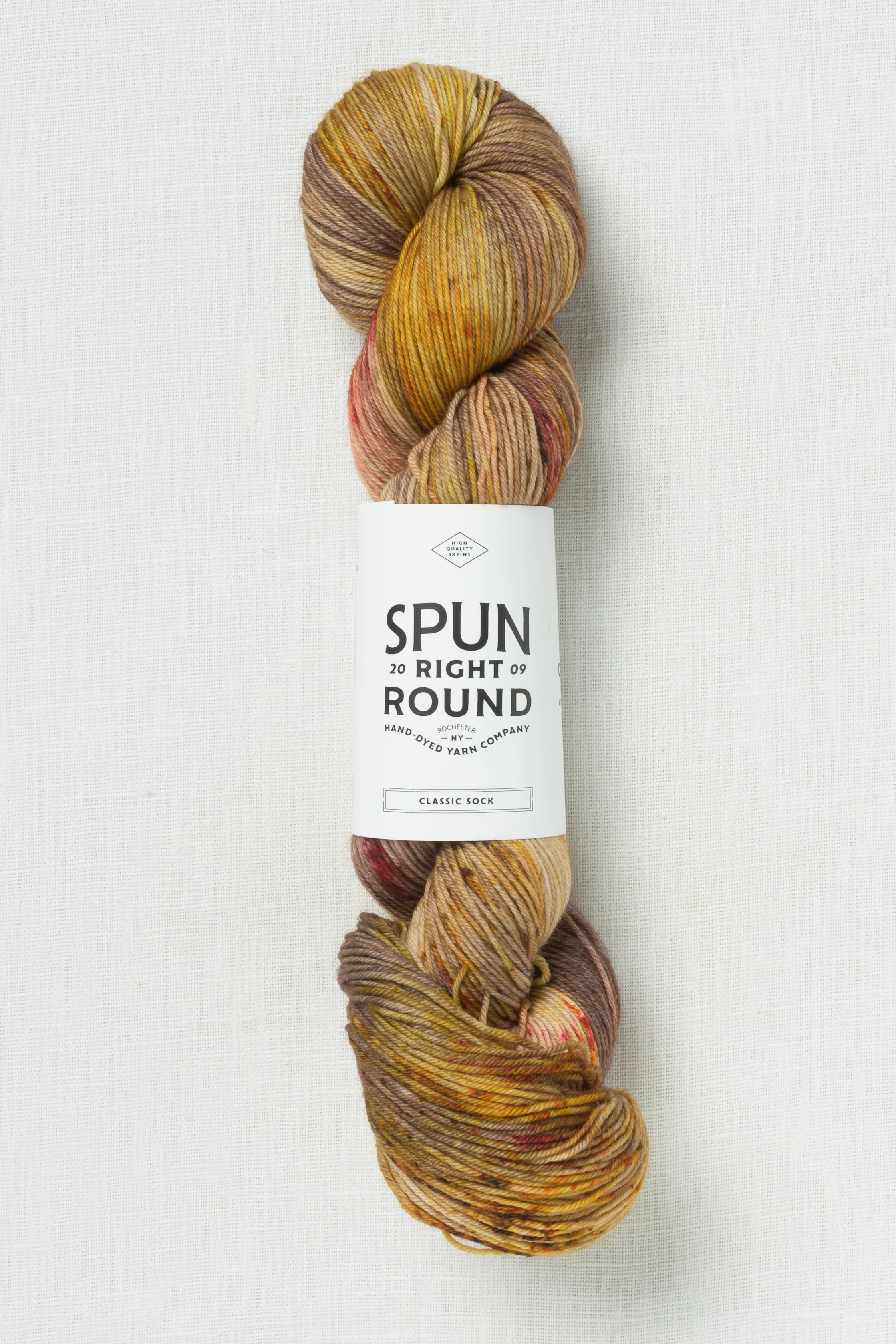 Spun Right Round Squish DK Maple
