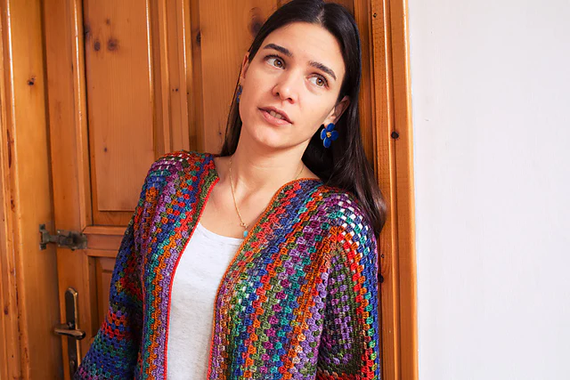Squared Up Jacket by Urth Yarns - Image 3