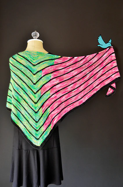 Staggered Shawl by Amy Gunderson - Image 4