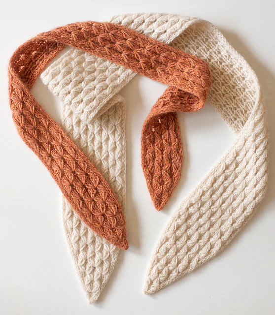 Star Jasmine Mini Scarf by Ksenia Naidyon - Image 9