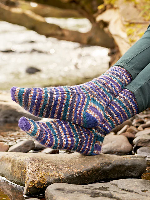 Starling Textured Socks by Winwick Mum - Image 3