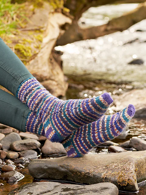 Starling Textured Socks by Winwick Mum - Image 4