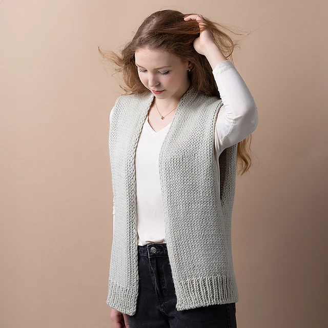 Straight Cut Vest by Pascuali Designs - Image 3