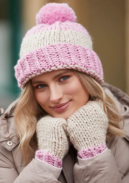 Striped Mittens by Tiam Safari - Image 2