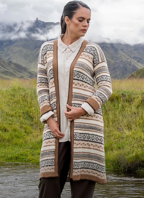 Sumi Long Cardigan by Amy Gunderson - Image 2