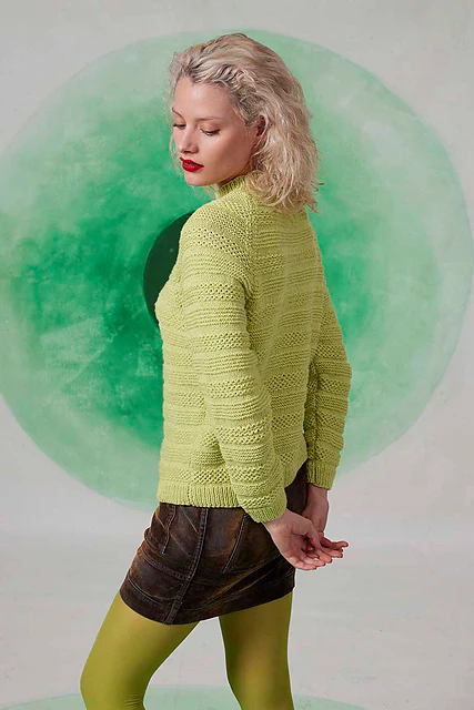 Sweater Carina by LANGYARNS SWITZERLAND - Image 4