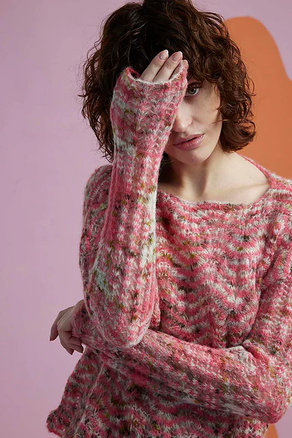 Sweater Nozomi by LANGYARNS SWITZERLAND - Image 3