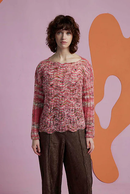 Sweater Nozomi by LANGYARNS SWITZERLAND - Image 4