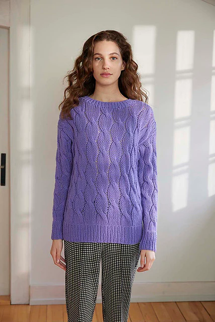 Sweater Priscilla by LANGYARNS SWITZERLAND - Image 3