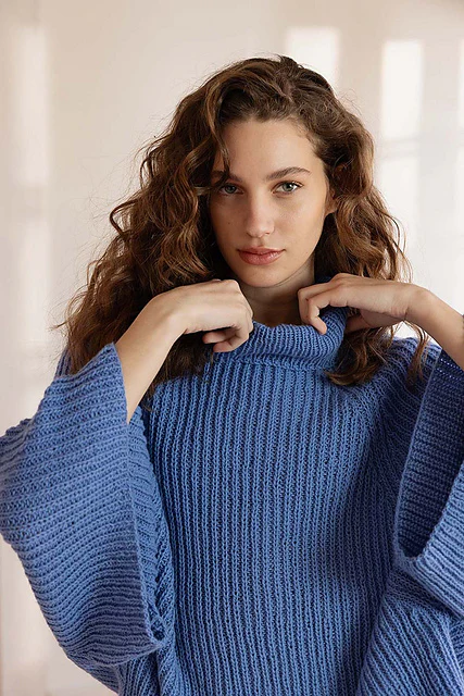 Sweater Raha by LANGYARNS SWITZERLAND - Image 2