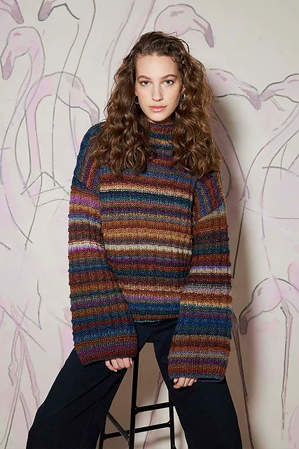 Sweater Veronica by LANGYARNS SWITZERLAND - Image 4