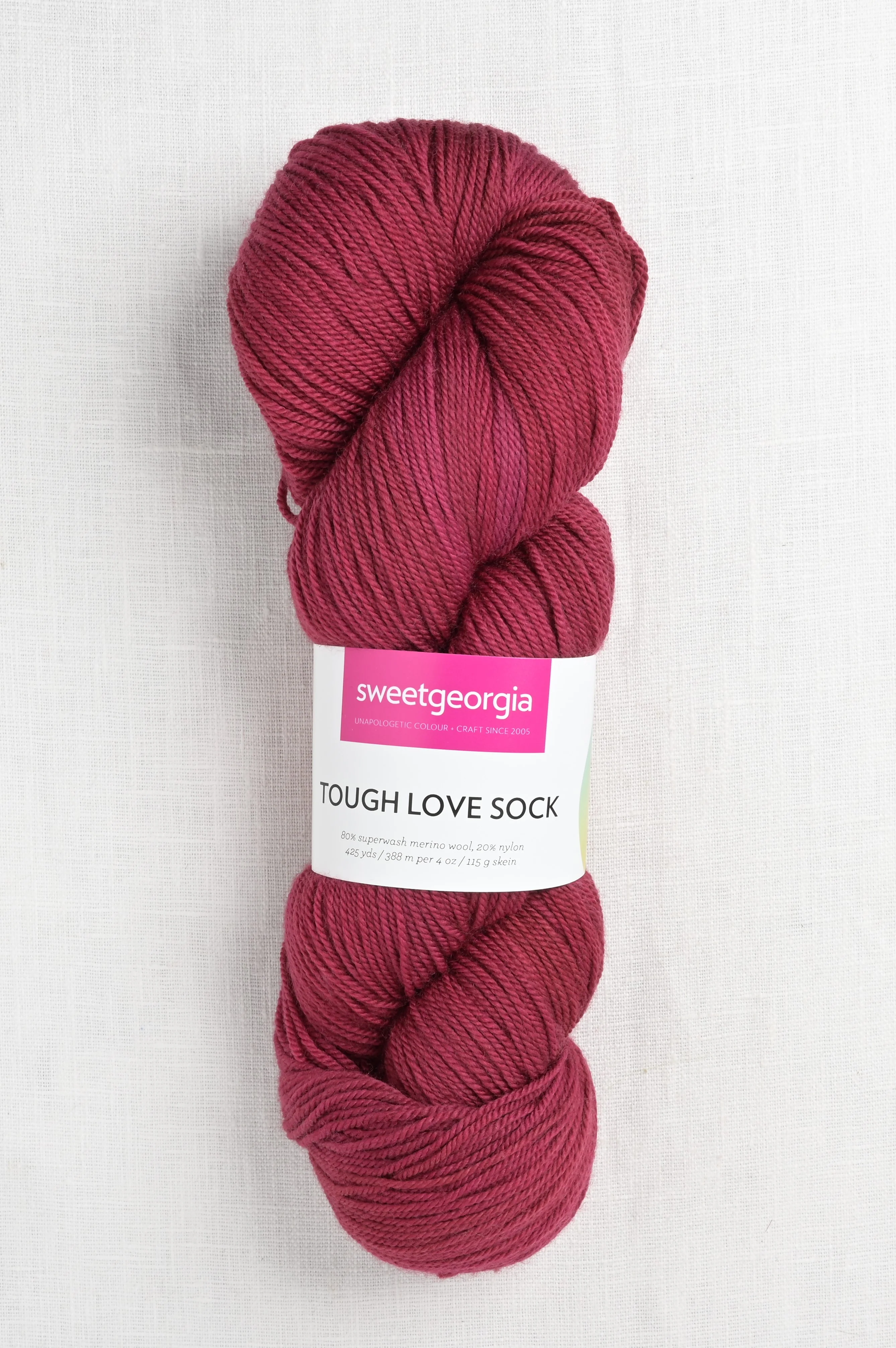 Sweet Georgia Superwash DK Oxblood