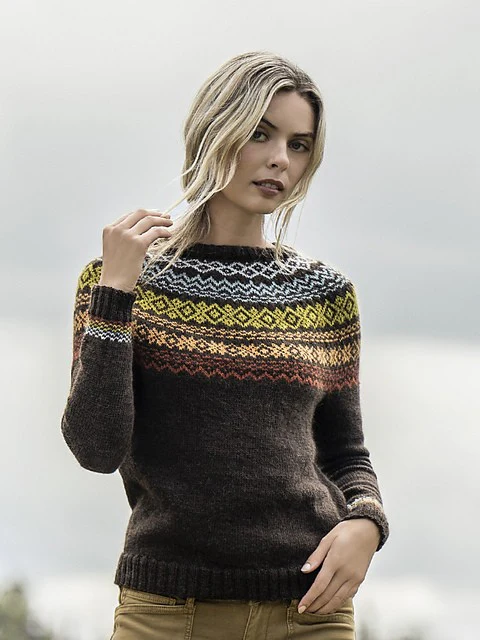 Terrace Gardens Sweater by Mary Pranica