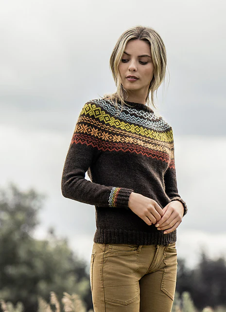 Terrace Gardens Sweater by Mary Pranica - Image 4