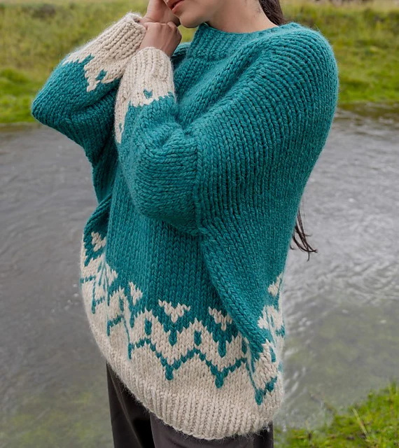 Thani Pullover by Sarah Solomon – Into the Wool - Image 2
