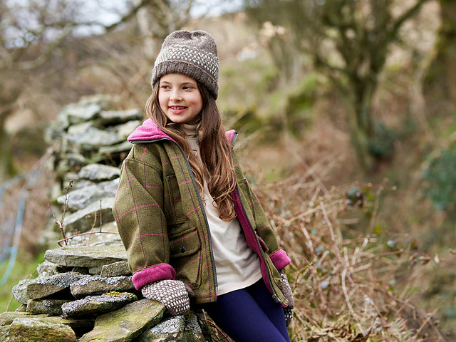Thimbleby Children's Fair Isle Hat & Mittens by Sarah Hatton - Image 2