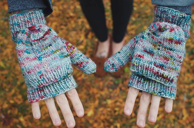 Tinsel Mitts by Andrea Mowry - Image 3