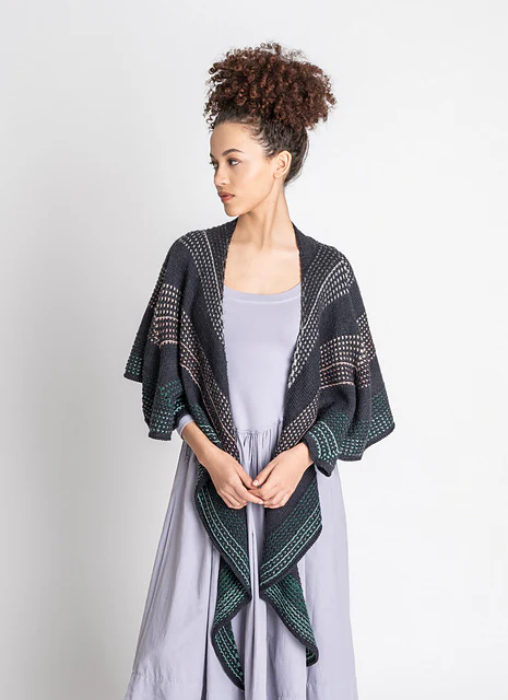 Tranquil Waters Shawl by Alyssa Rasmussen - Image 2