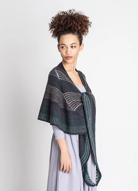 Tranquil Waters Shawl by Alyssa Rasmussen - Image 3