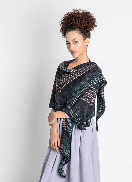 Tranquil Waters Shawl by Alyssa Rasmussen - Image 5