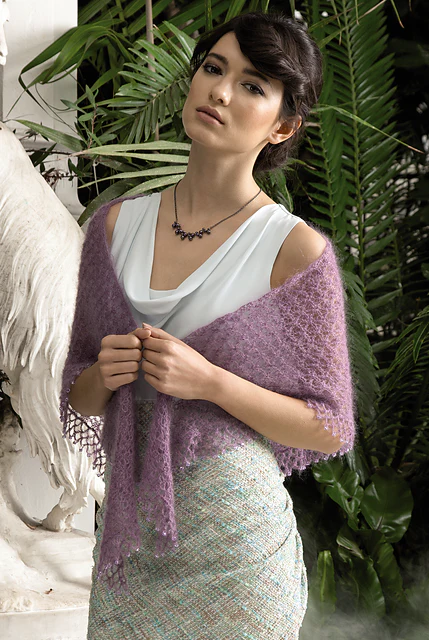 Triangle Shawl by Jennie Atkinson - Image 4