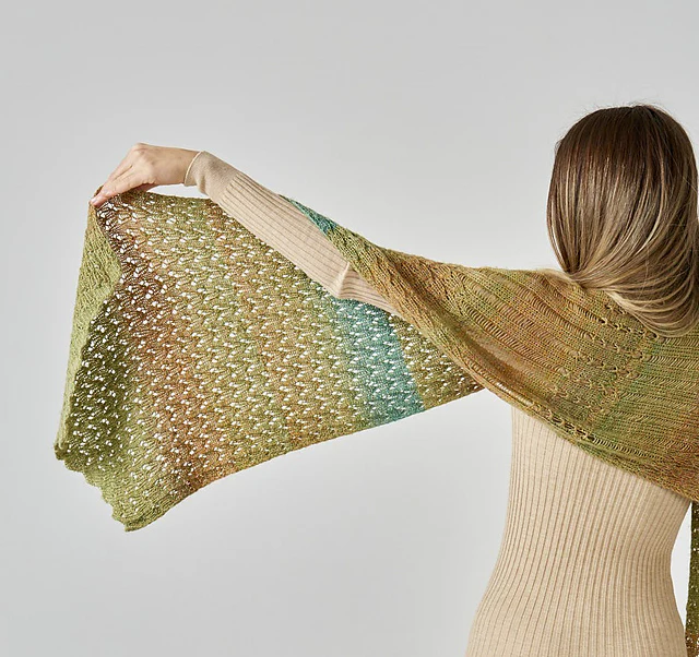 Triton Shawl by Catherine Salter Bayar - Image 2