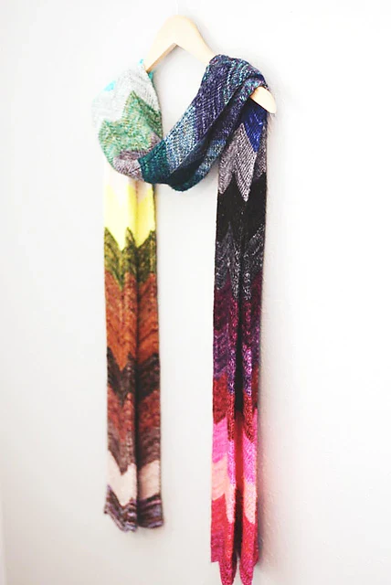 Unicorn Stripes Scarf by Antonia Shankland - Image 3