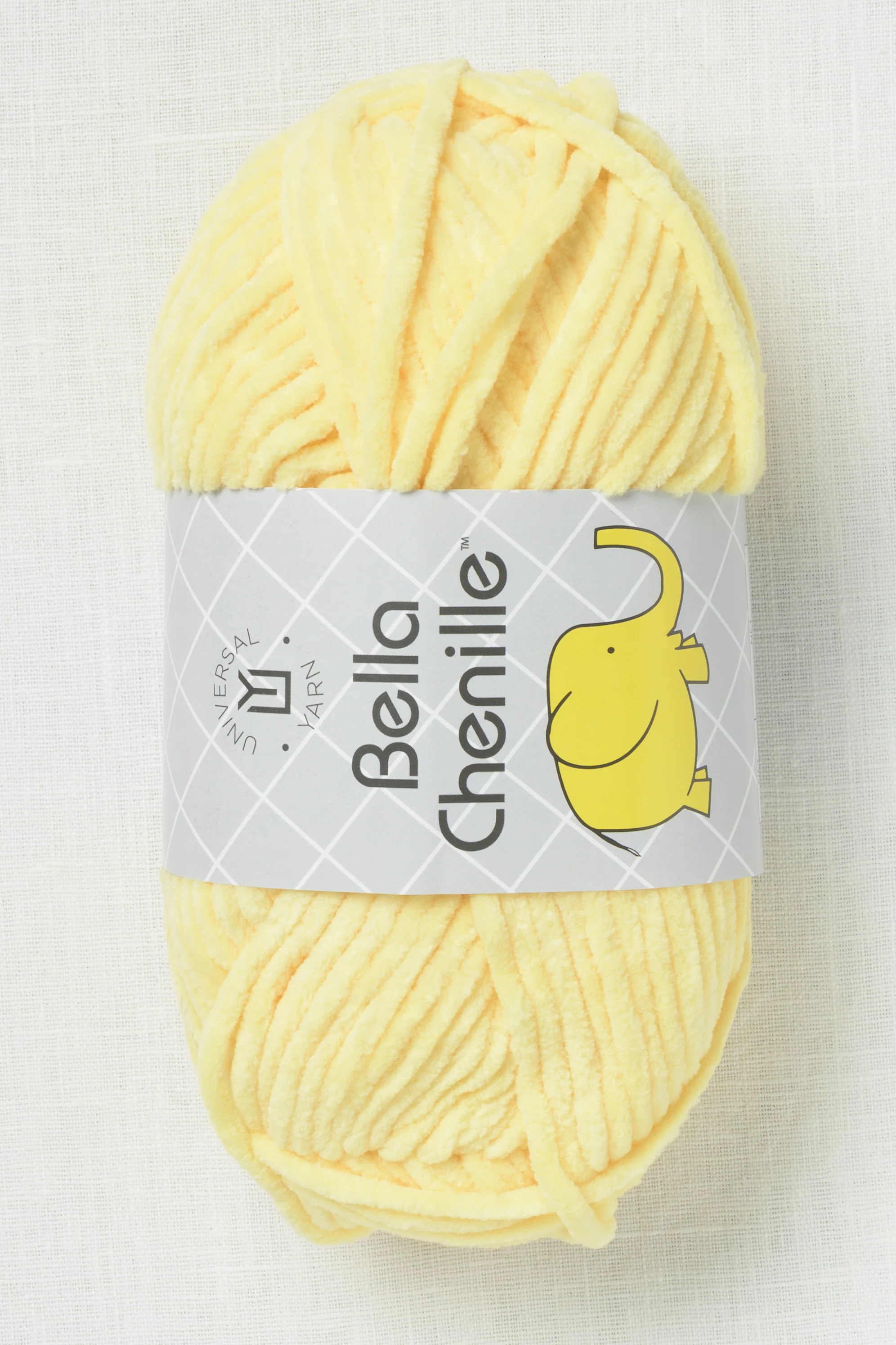 Universal Yarn Bella Chenille 102 Daffodil
