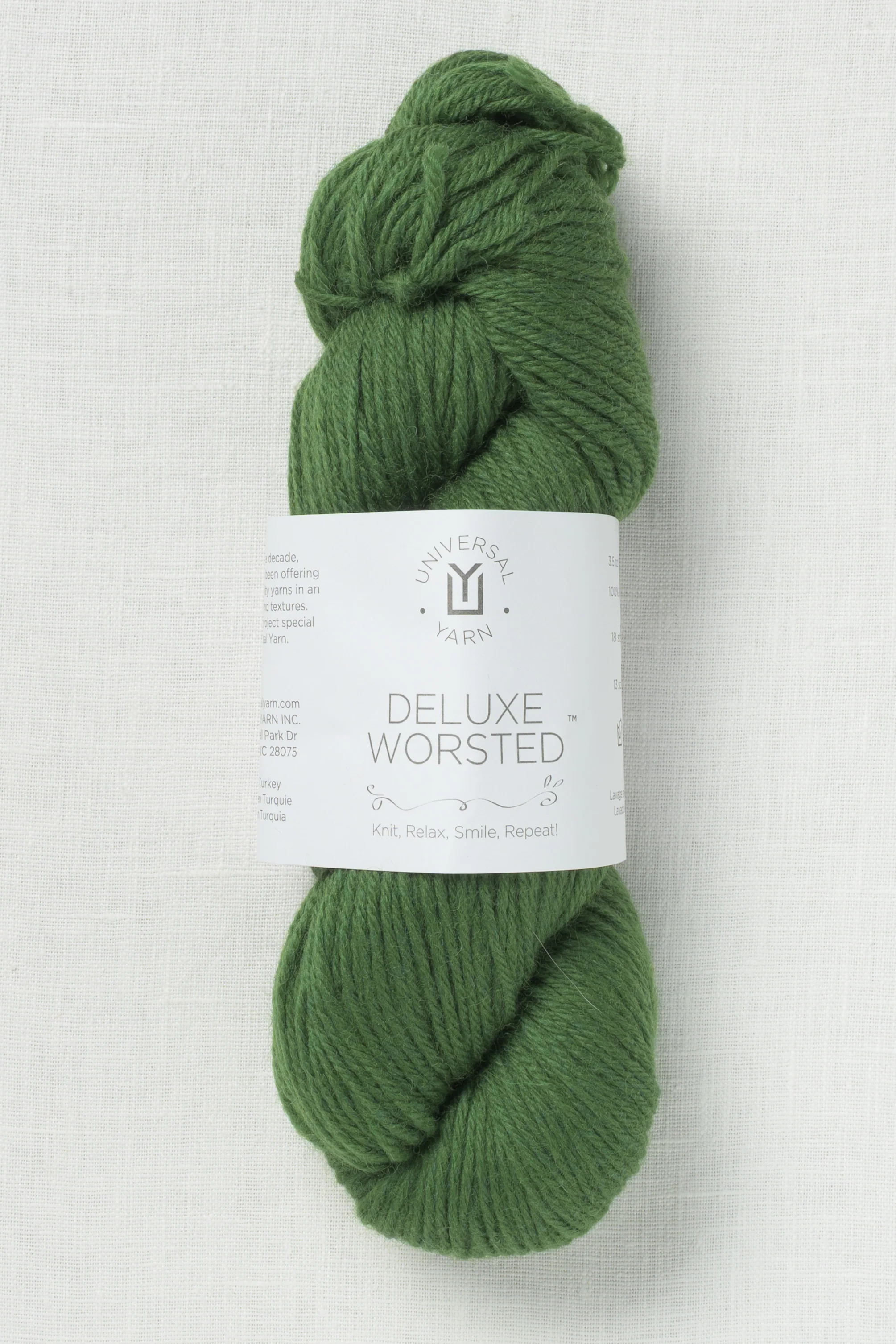 Universal Yarn Deluxe Worsted 12296 Green Leaf