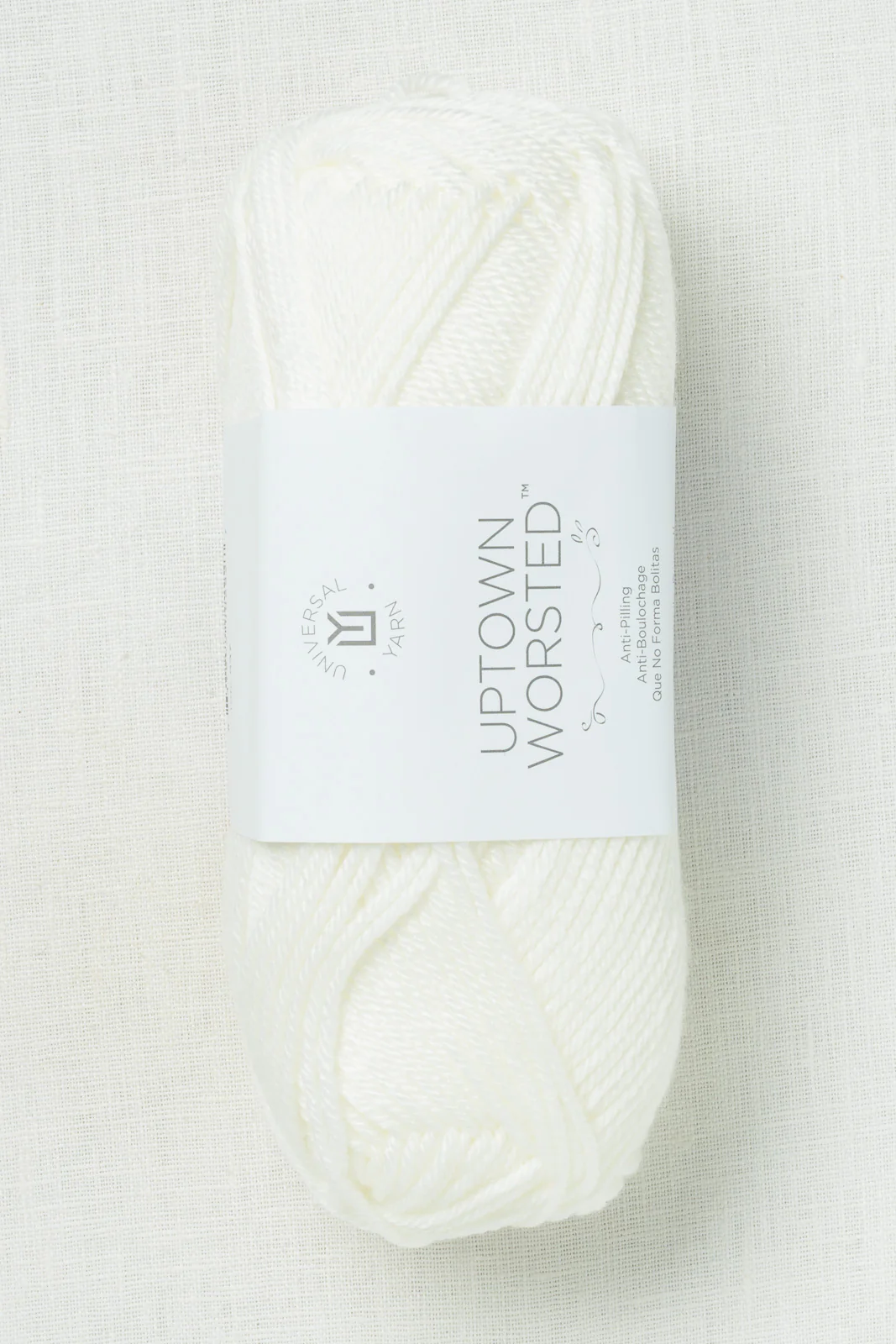Universal Yarn Uptown Worsted 302 White Glow