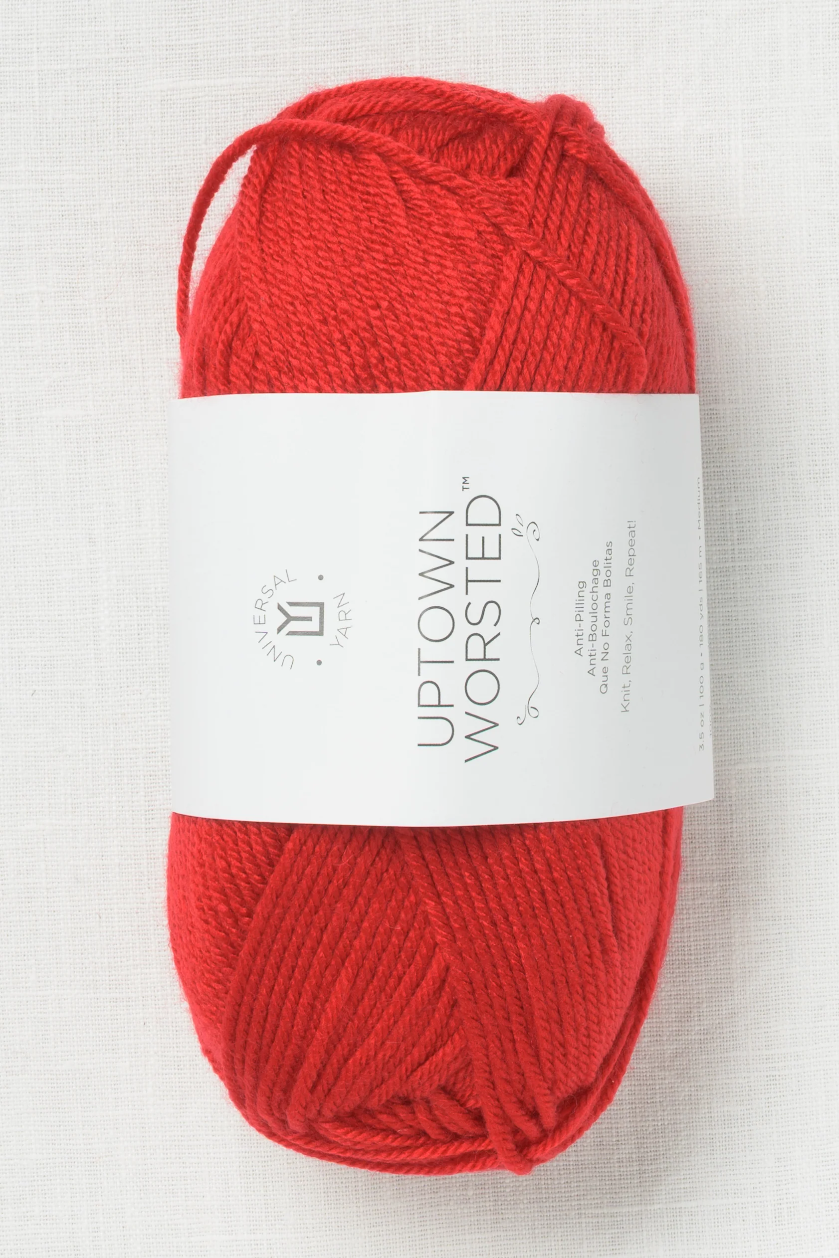 Universal Yarn Uptown Worsted 312 Race Car Red