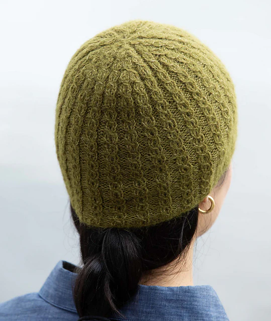 Vineyard Cowl & Beanie by Churchmouse Yarns and Teas - Image 2