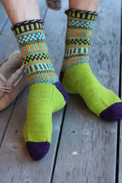 Warm Up with Colour Socks by Selma Kaplan - Image 2