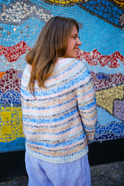 Watercolor Haze Pullover by Sarah E. Chapman - Image 3