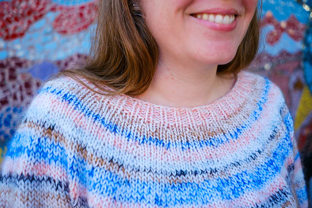 Watercolor Haze Pullover by Sarah E. Chapman - Image 4