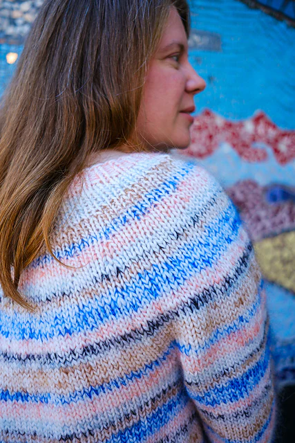 Watercolor Haze Pullover by Sarah E. Chapman - Image 5
