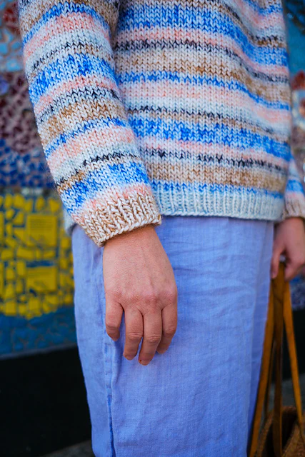 Watercolor Haze Pullover by Sarah E. Chapman - Image 6