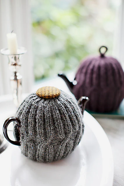 X x X Anniversary Tea Cozy by Churchmouse Yarns and Teas - Image 2