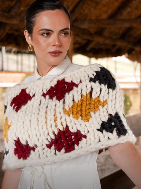 Yumi Cowl by Vanessa Coscarelli Black