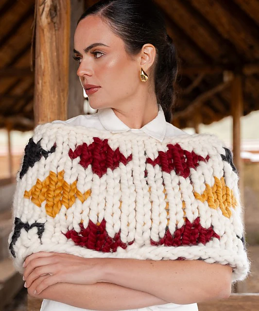 Yumi Cowl by Vanessa Coscarelli Black - Image 2